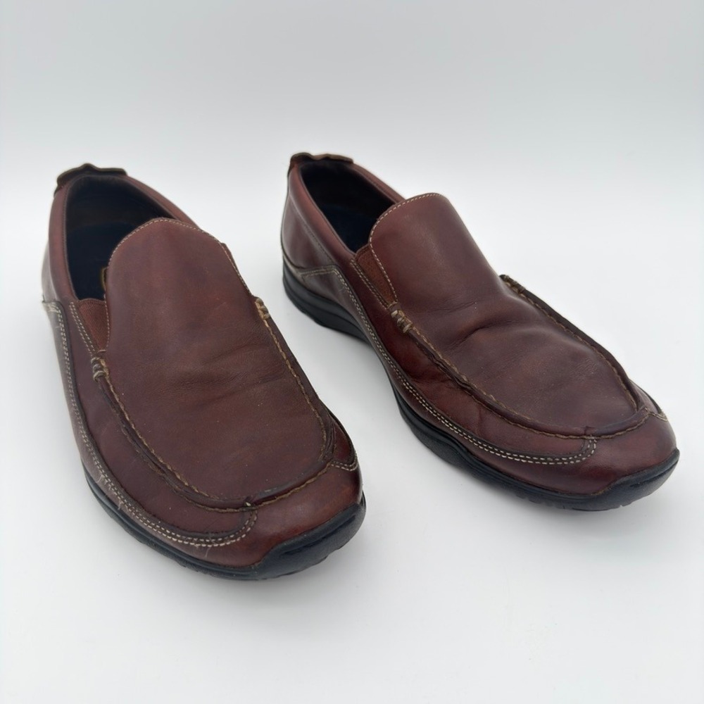 Cole Haan Tucker Venetian Brown Leather Loafers Men's 10.5M C06036‎